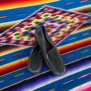 Green Suede Aerosoles Wedge Women 9.5  Never Worn